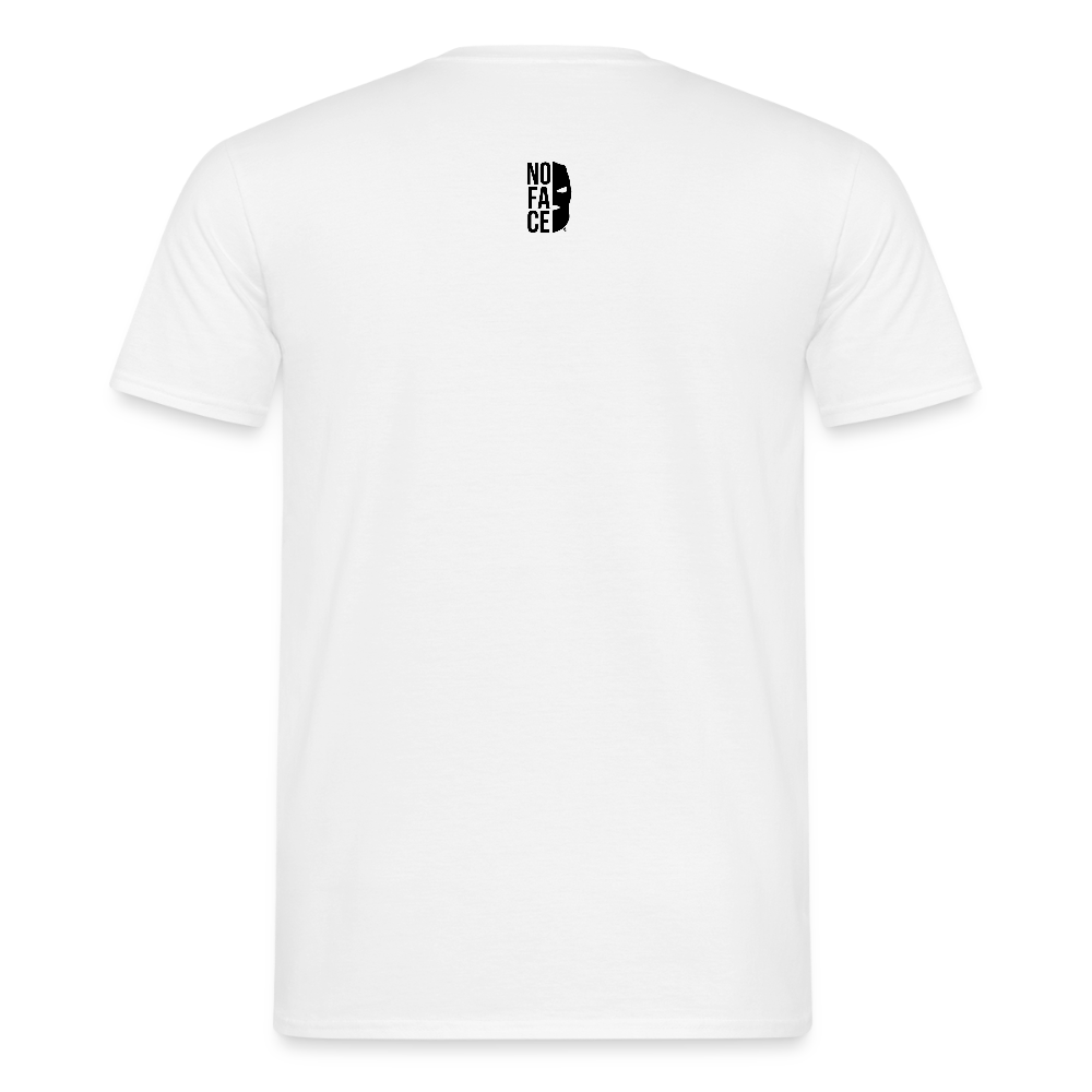 No Face No Case - white