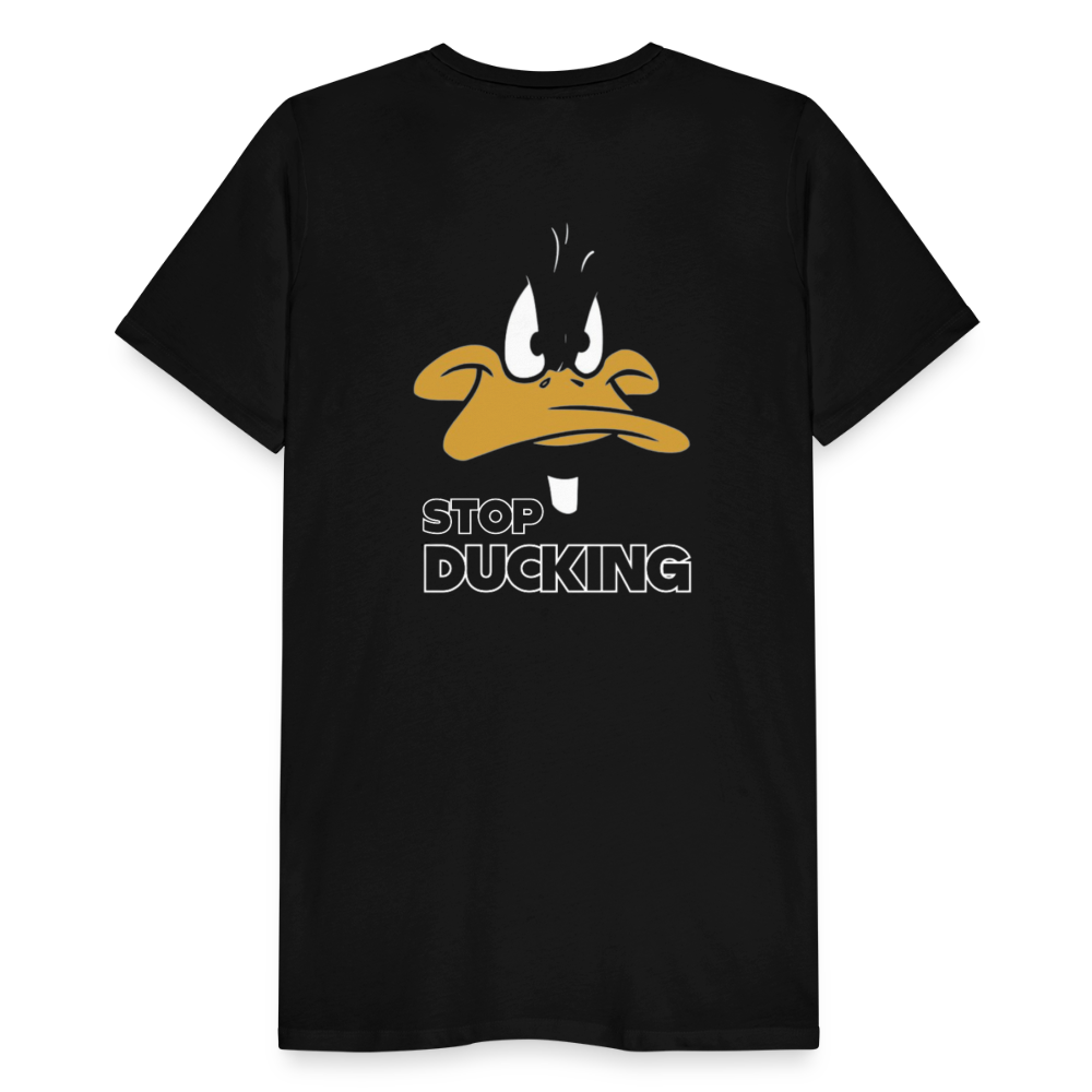 Stop Ducking - Tee - black