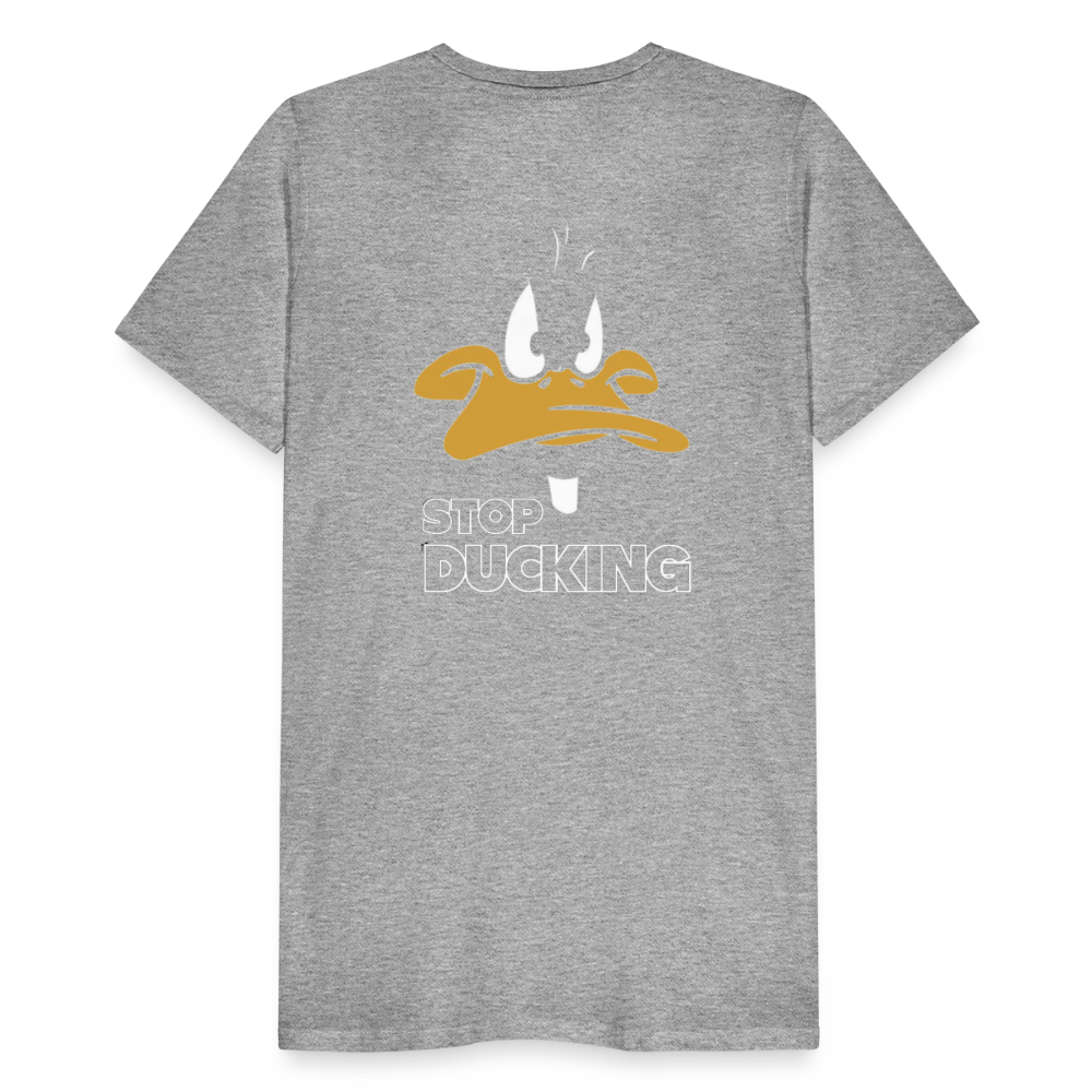 Stop Ducking - Tee - heather grey