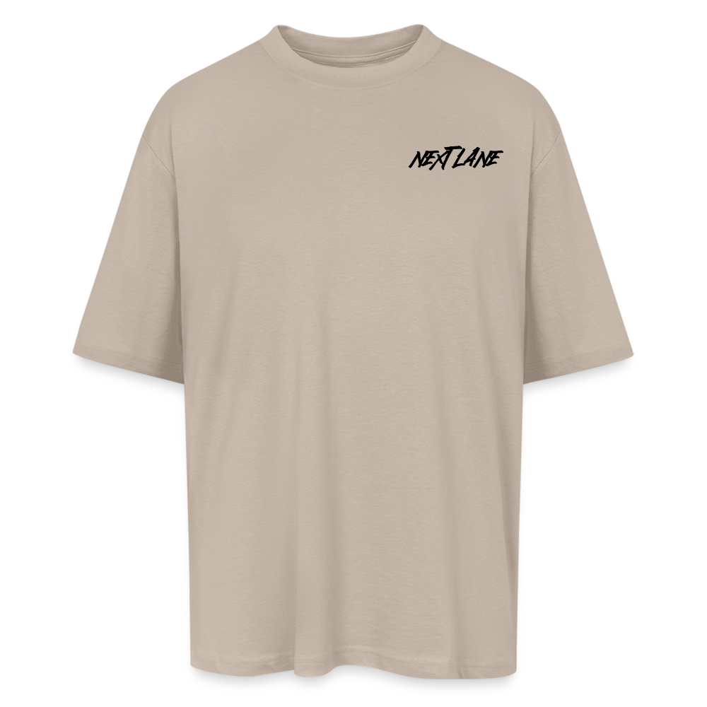 Live Life Fast - Oversize Tee - sahara